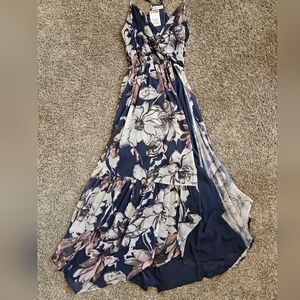 Abercrombie & Fitch Navy Floral Dress